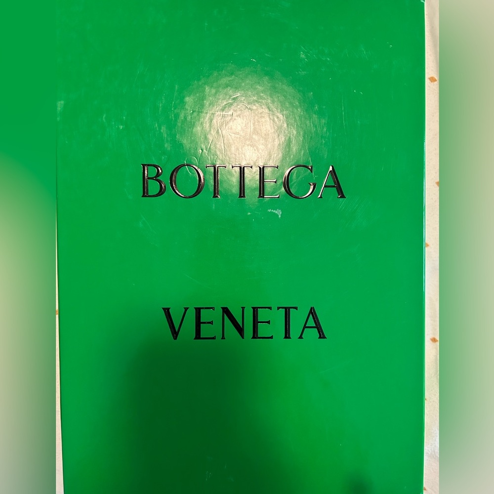 ❌SOLD❌Bottega Veneta Maxi Tabolare Lido Sandal, acid turquoise color, size36 - Picture 7 of 8